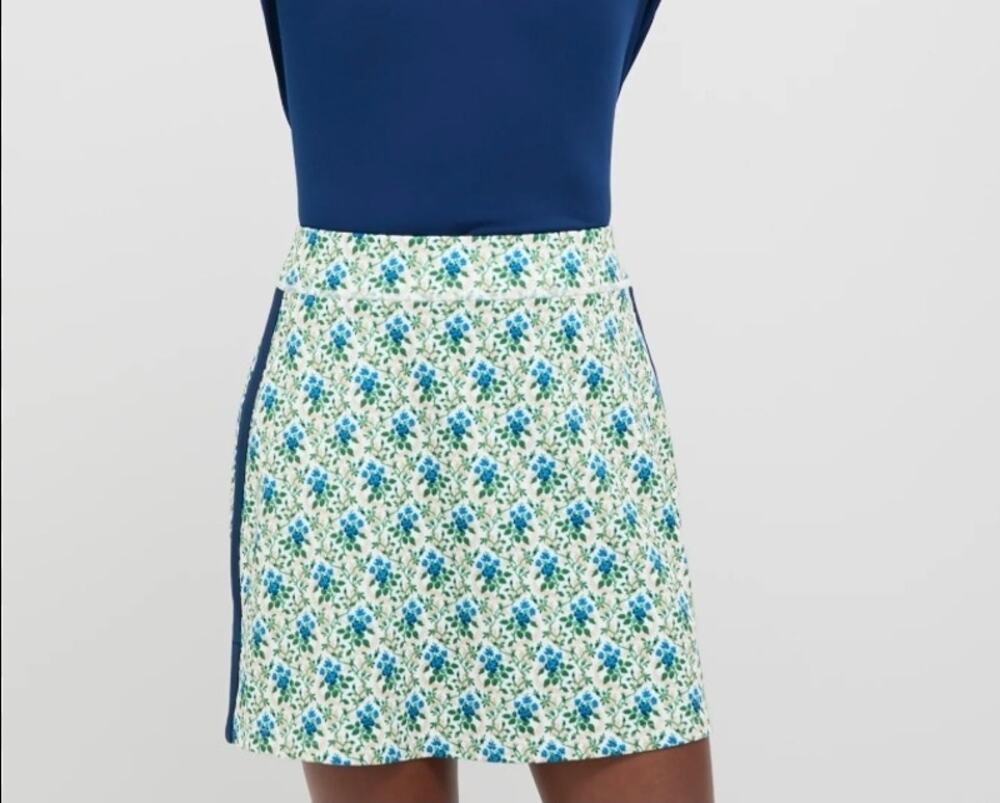 Tuckernuck TNuck tennis skirt skort floral M